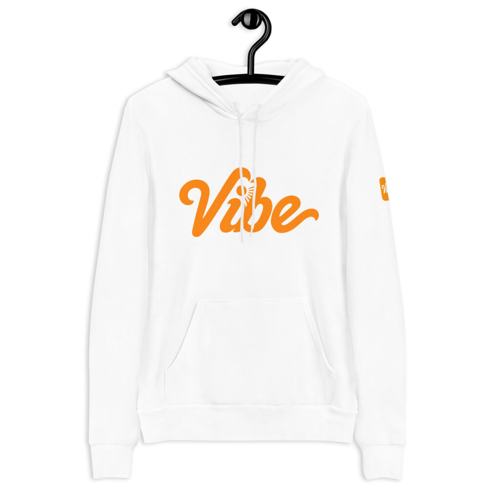 BBG Vibe Embroidered Hoodie California Tangerine - Vibe California